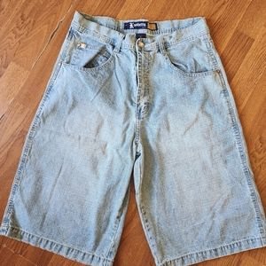 Knobetta light blue shorts. size 34